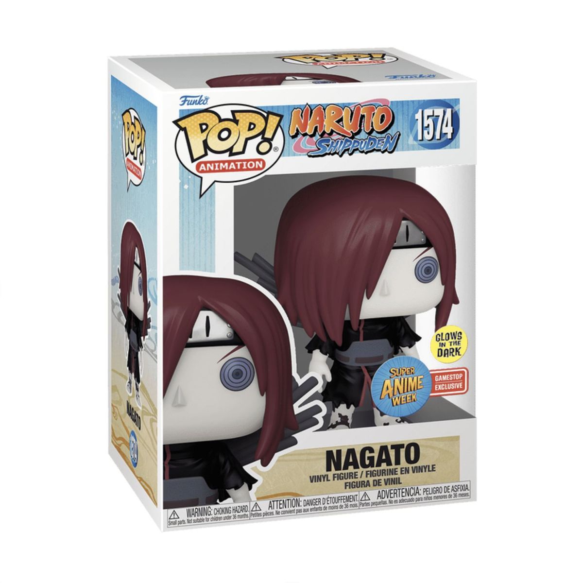 FUNKO - Nagato Funko Pop 1574 Naruto Shippuden Exclusivo Glow