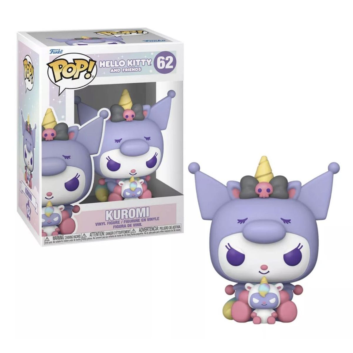 FUNKO - Kuromi Funko Pop 62 Sanrio Hello Kitty And Friends