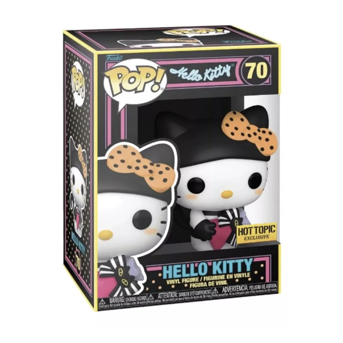 FUNKO - Hello Kitty Black Light Funko Pop 70 Hot Topic Original