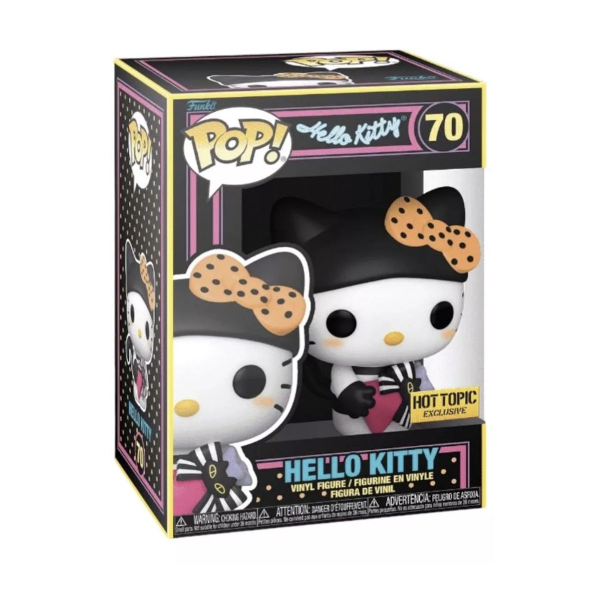 FUNKO - Hello Kitty Black Light Funko Pop 70 Hot Topic Original