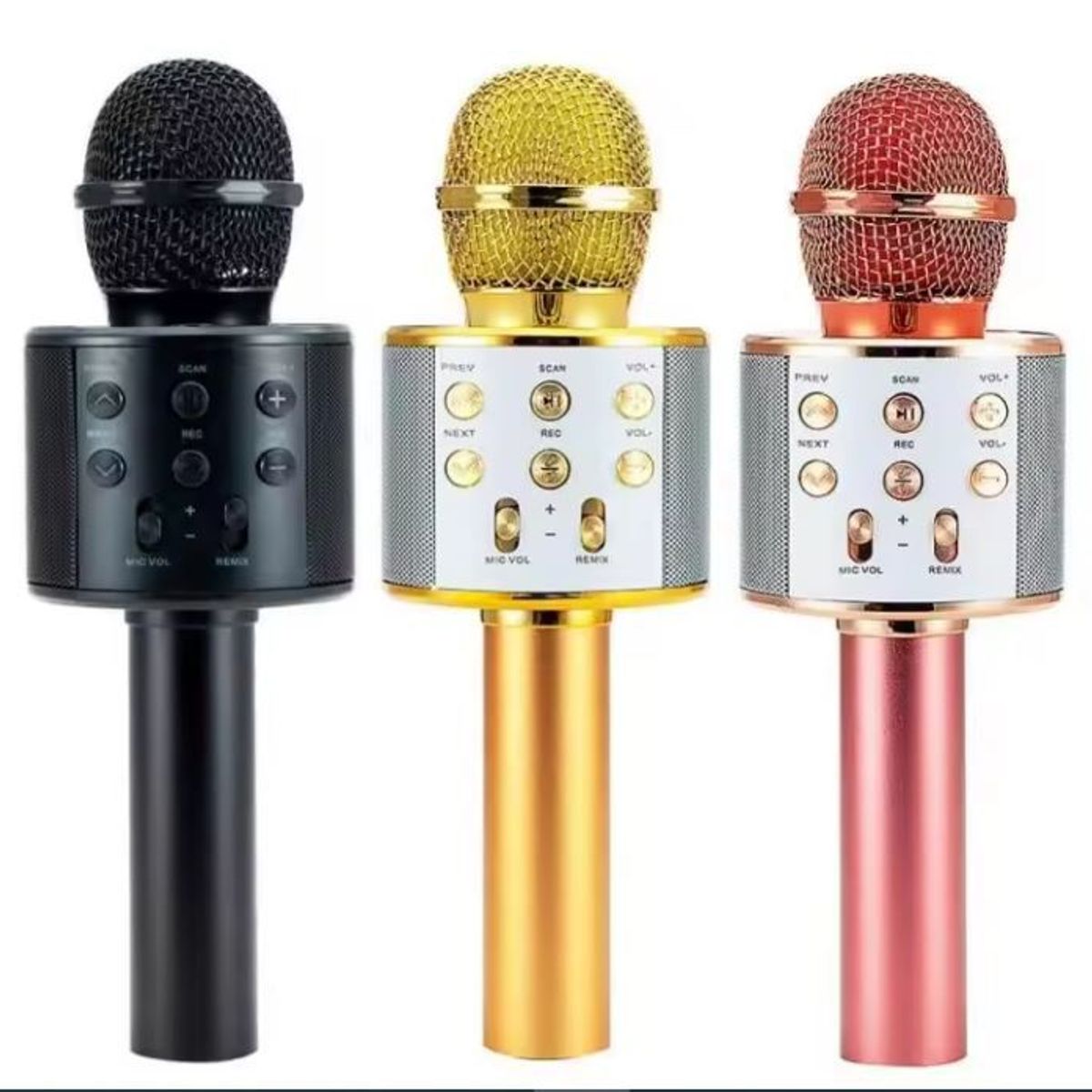 GENERICO - Micrófono de karaoke inalámbrico con altavoz integrado