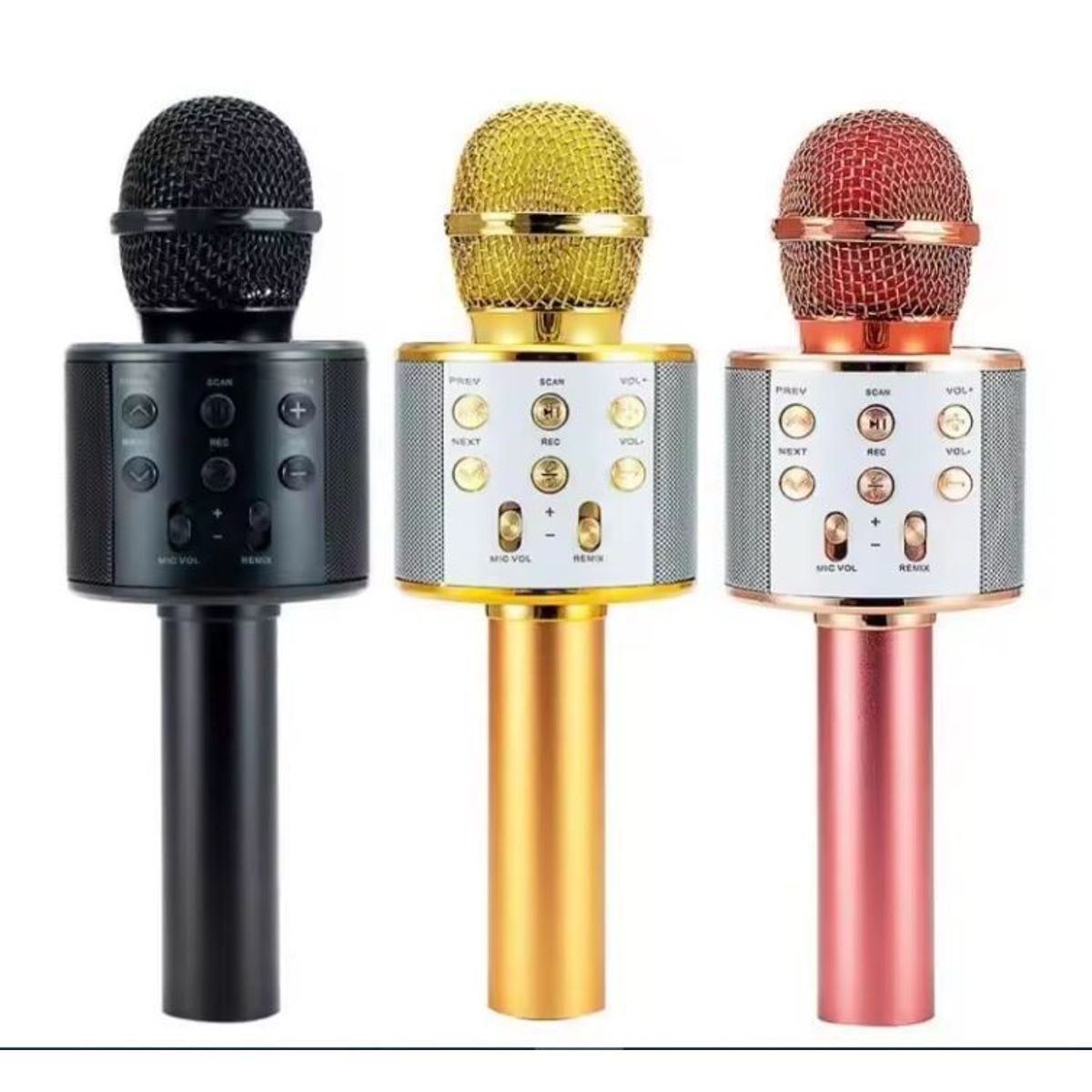 GENERICO - Micrófono de karaoke inalámbrico con altavoz integrado