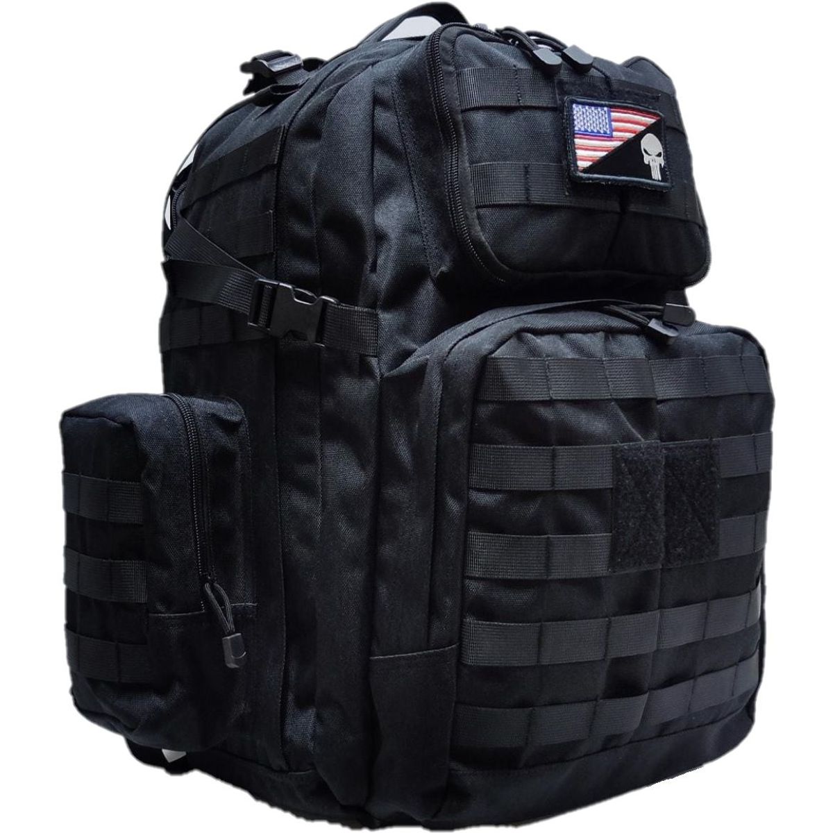 GENERICO - Mochila Tactica 40L Molle Con Portalaptop y Reforzada
