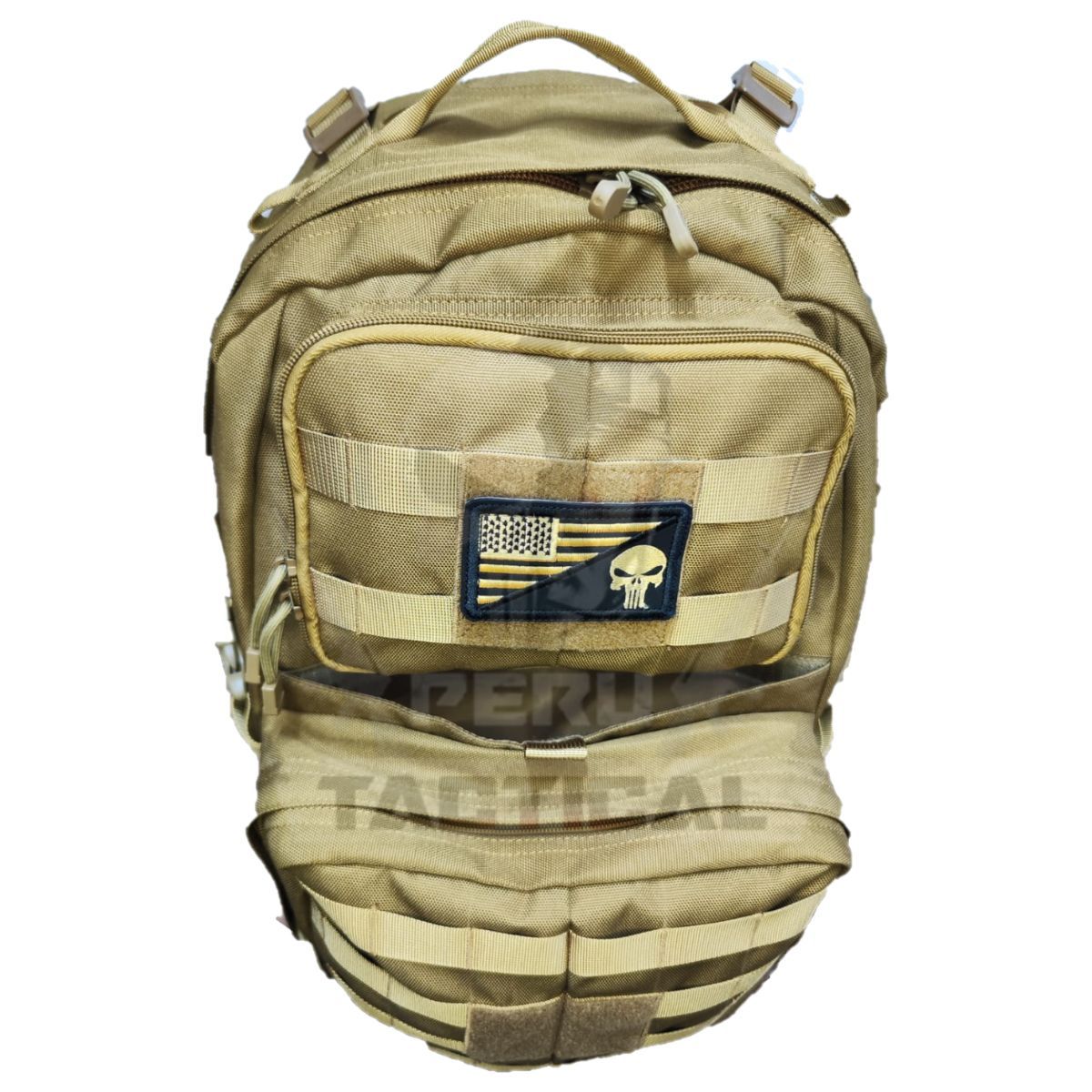 GENERICO - Mochila Tactica 40L Molle Con Portalaptop y Reforzada