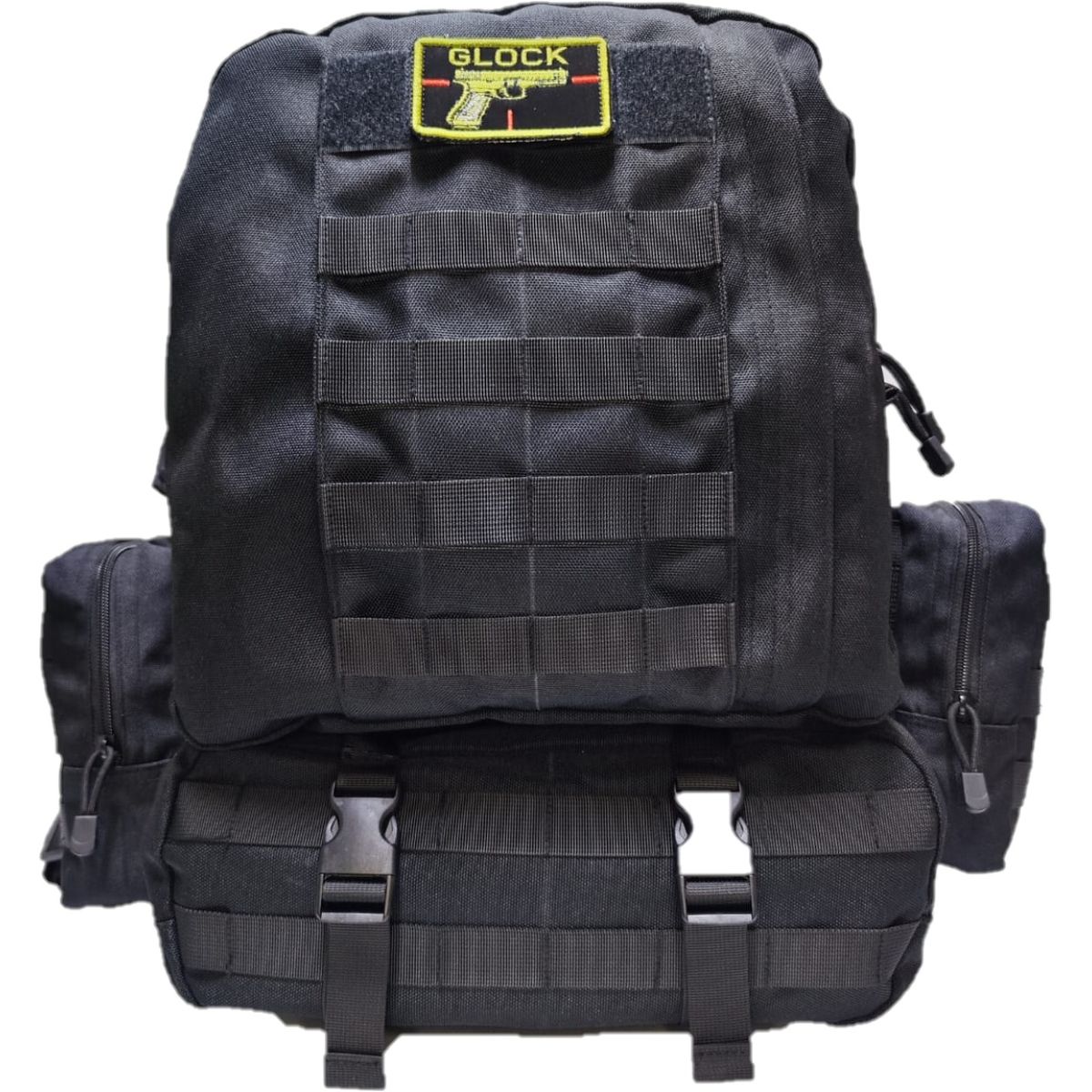 GENERICO - Mochila Tactica 40L Con 2 Bolsos Laterales Removibles