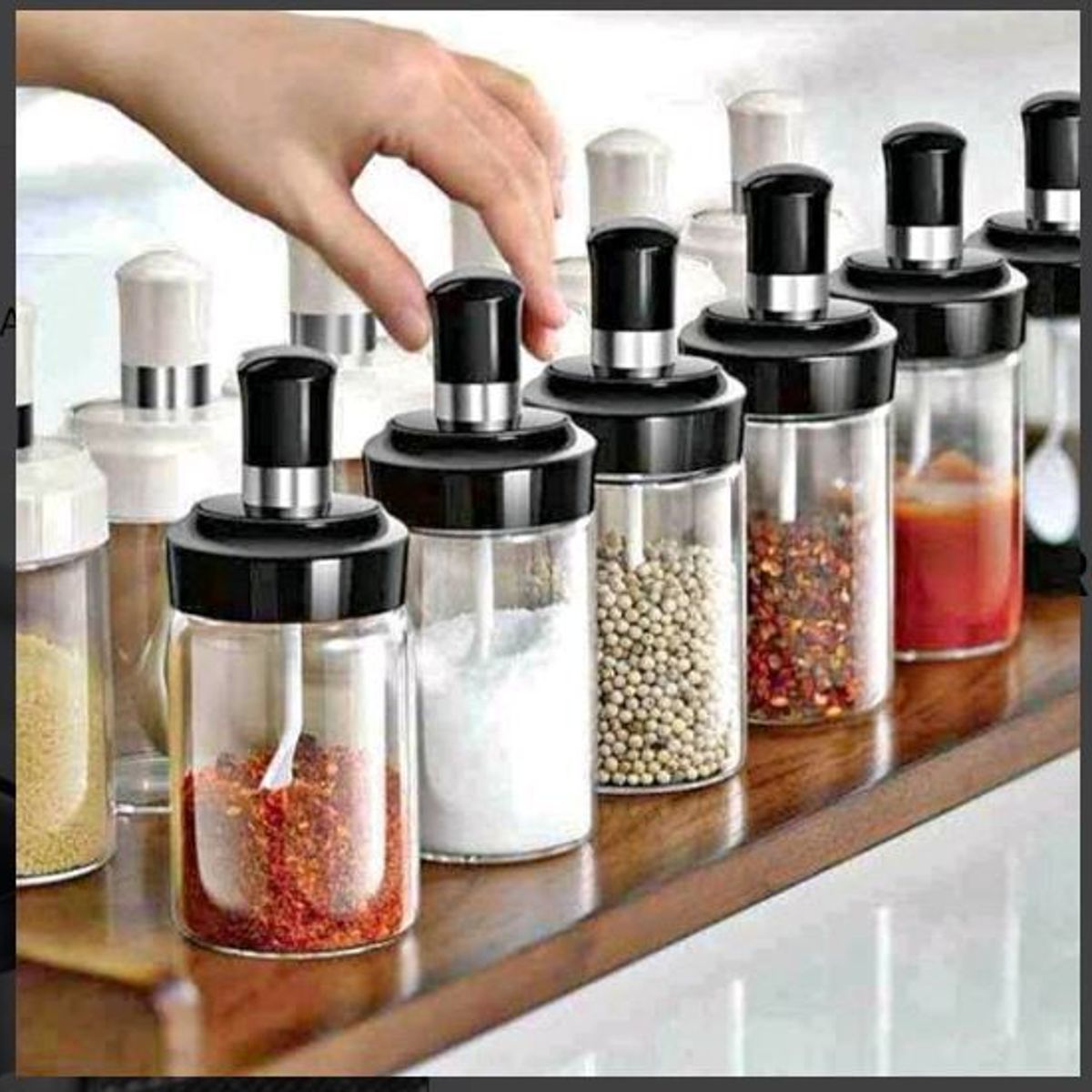 GENERICO - CONDIMENTERO CON CUCHARA