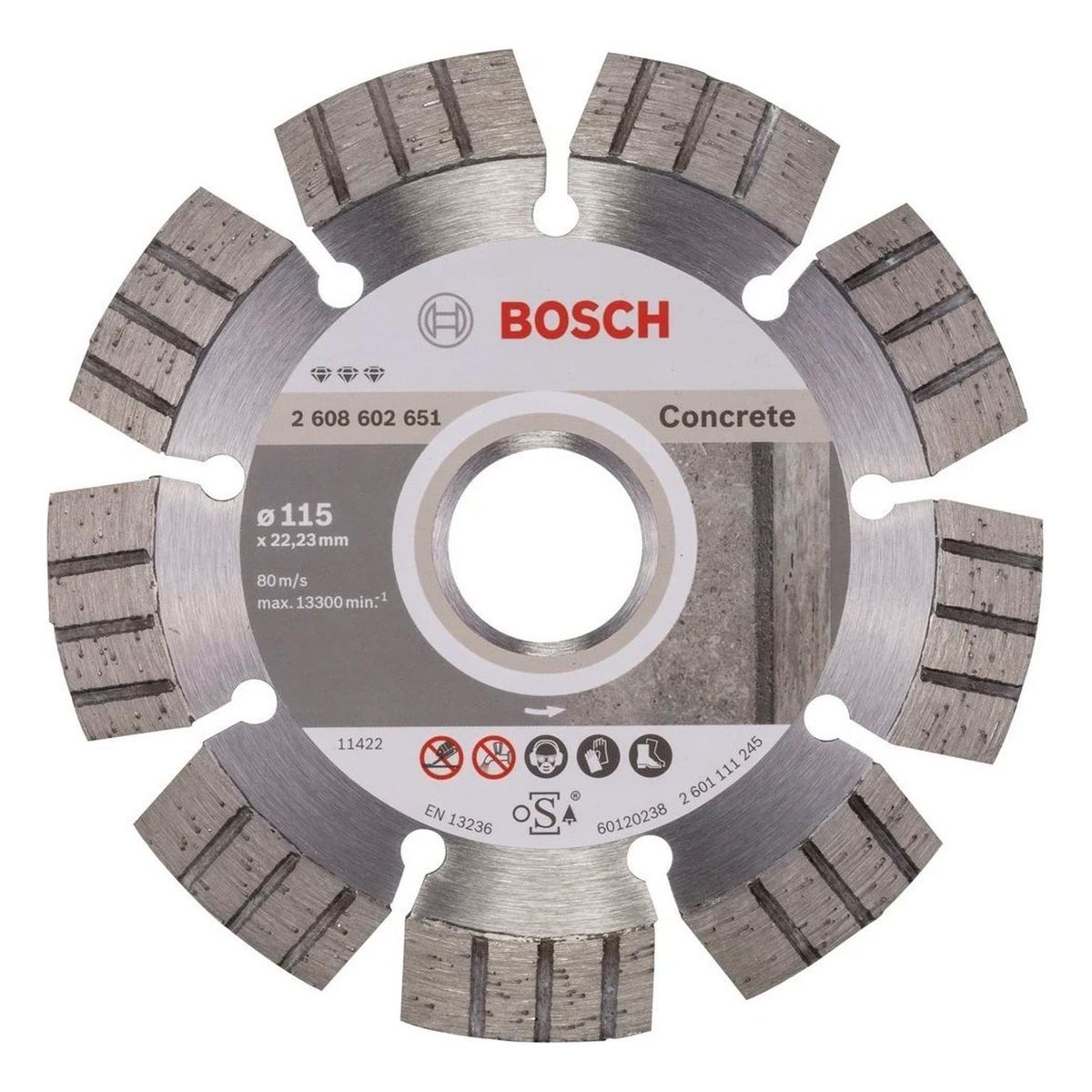 BOSCH - Bosch Disco Diamante Best Hormigon Duro y Armado 4 12