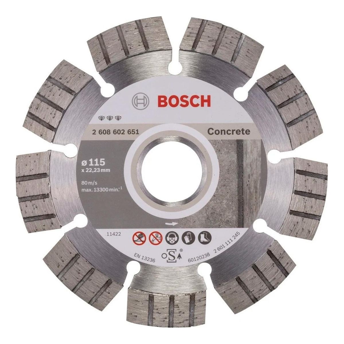 BOSCH - Bosch Disco Diamante Best Hormigon Duro y Armado 4 12