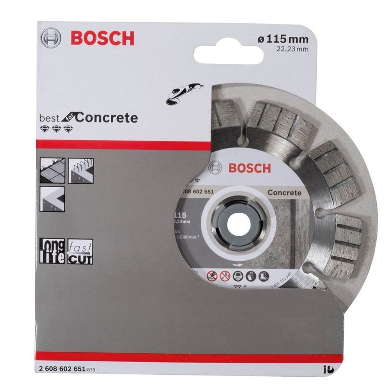 BOSCH - Bosch Disco Diamante Best Hormigon Duro y Armado 4 12