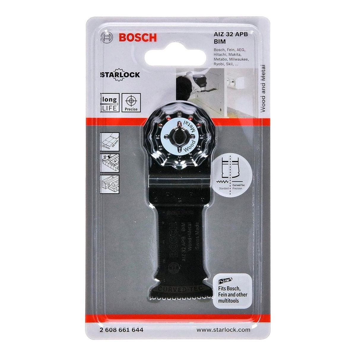 BOSCH - Sierra Bosch Madera Metal Alu AIZ 28 BIM