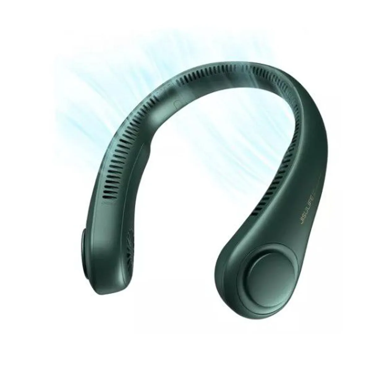 GENERICO - Ventilador Recargable Colgante Portátil Cuello Ajustable - verde