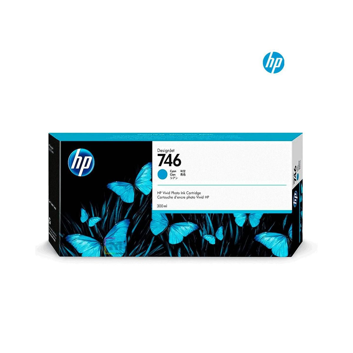 HP - Cartucho HP 746 Cyan P2V80A original