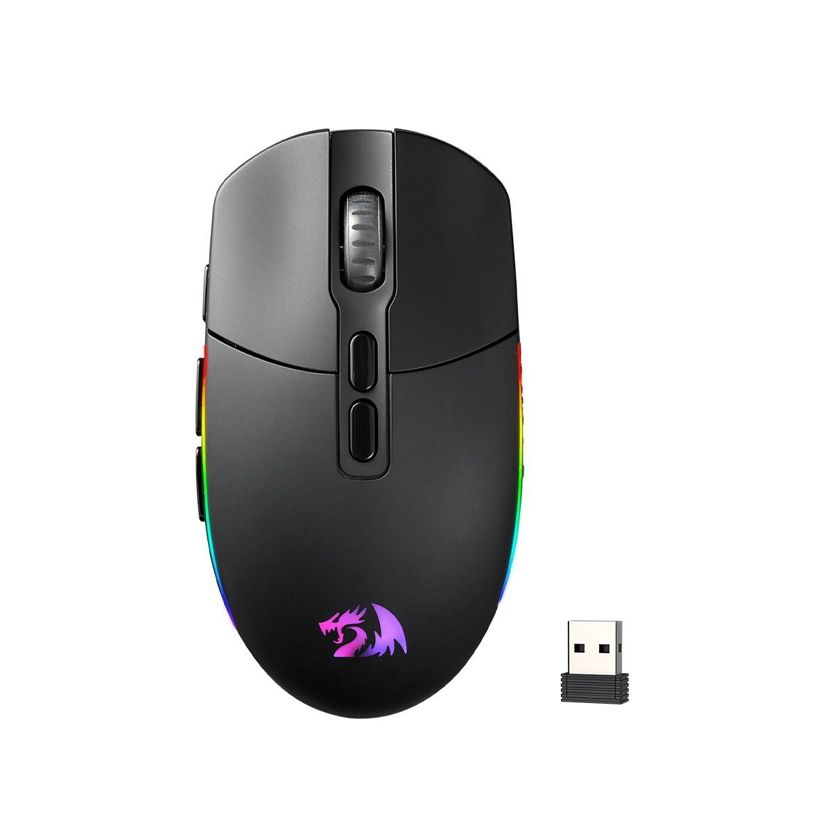 REDRAGON - Mouse Redragon INVADER  M719RGB-PRO Wireless Black