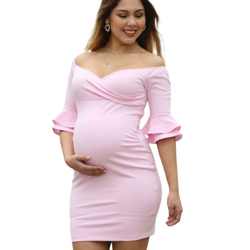 GENERICO - Vestido Maternal de Fiesta Mama A La Mode