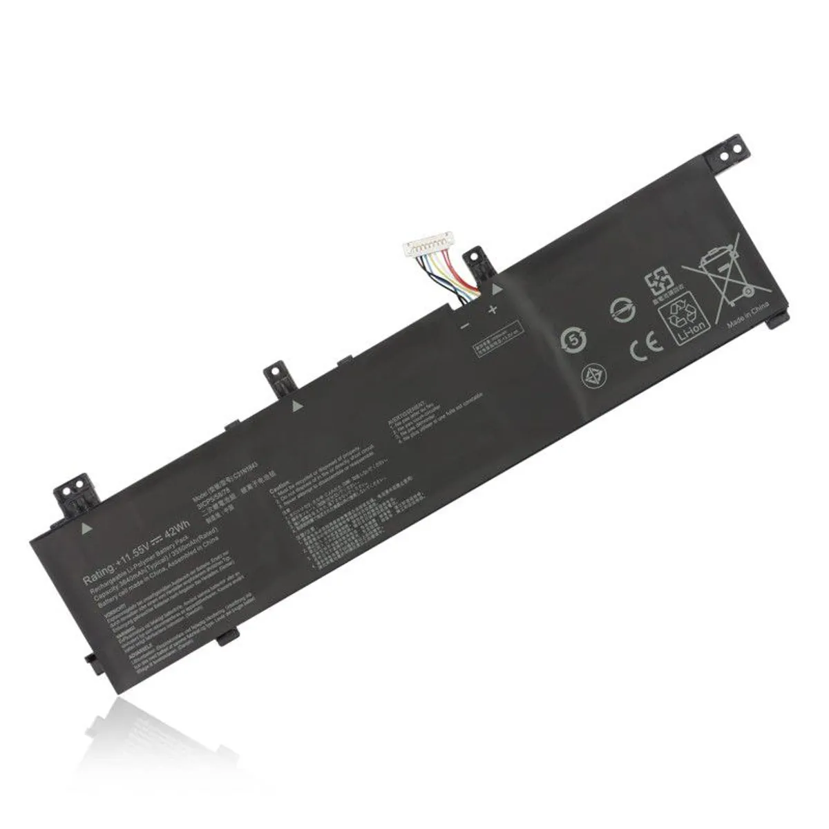 ASUS - Bateria compatible para laptop ASUS C31N1843 1155V 42Wh