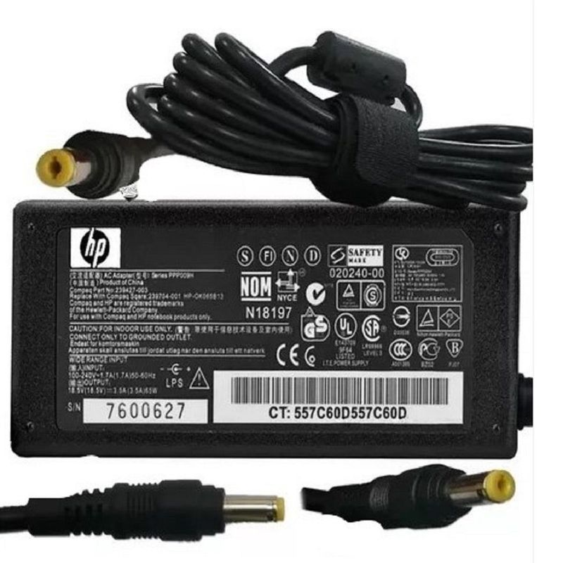 GENERICO - Cargador Para Laptop Compatible Con Hp 18-5v3- 5a
