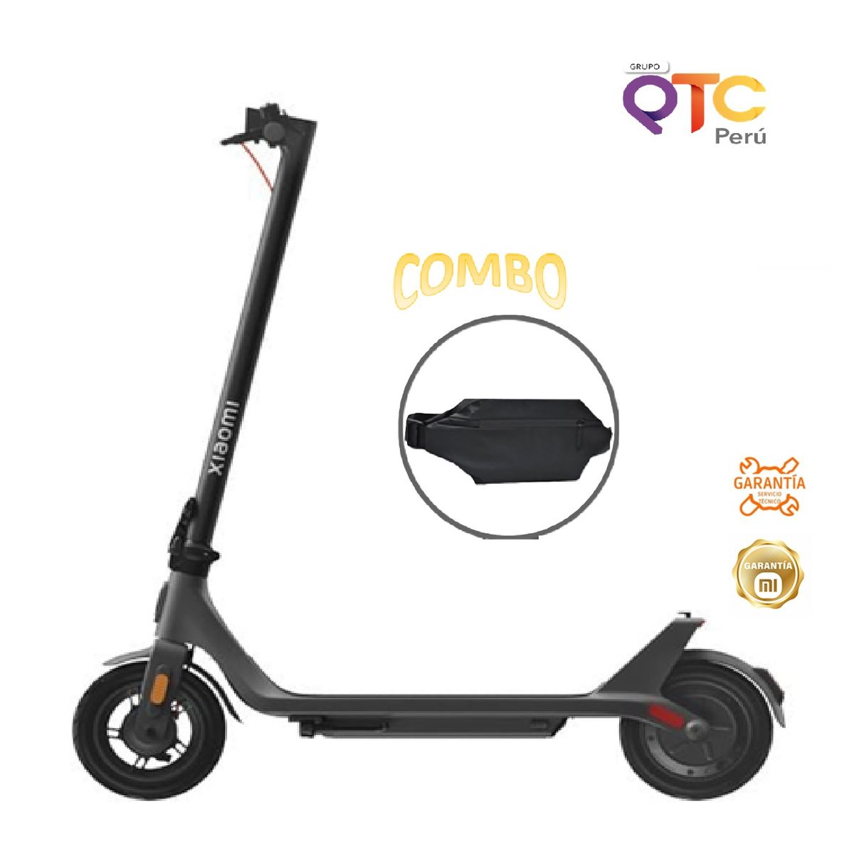 XIAOMI - Scooter Xiaomi  Eléctrico 4 Lite (2nd Gen) GL