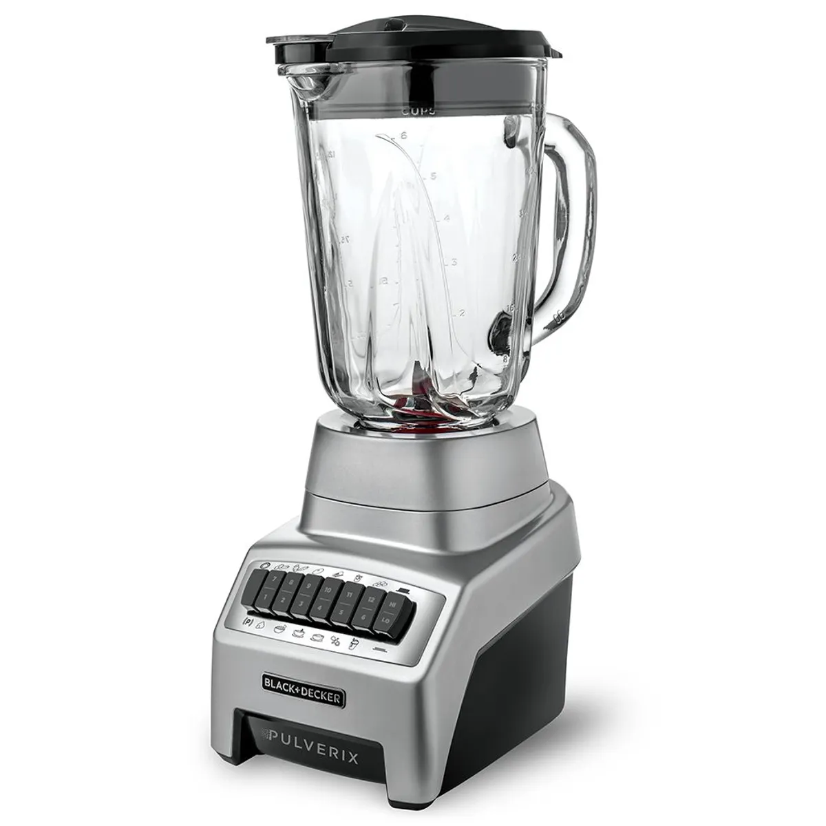 BLACK+DECKER - Licuadora 1.5L con 12 Velocidades BLACK & DECKER BL1140MS Silver