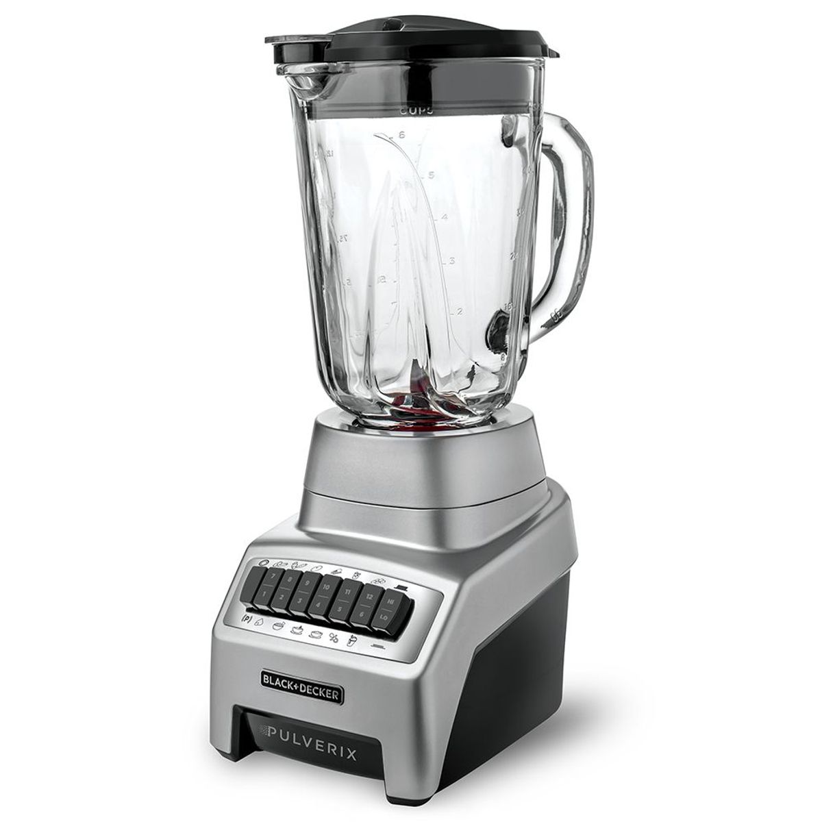 BLACK+DECKER - Licuadora 1.5L con 12 Velocidades BLACK & DECKER BL1140MS Silver