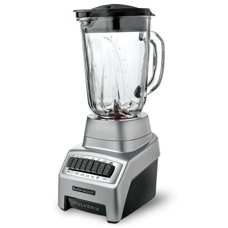 BLACK+DECKER - Licuadora 1.5L con 12 Velocidades BLACK & DECKER BL1140MS Silver