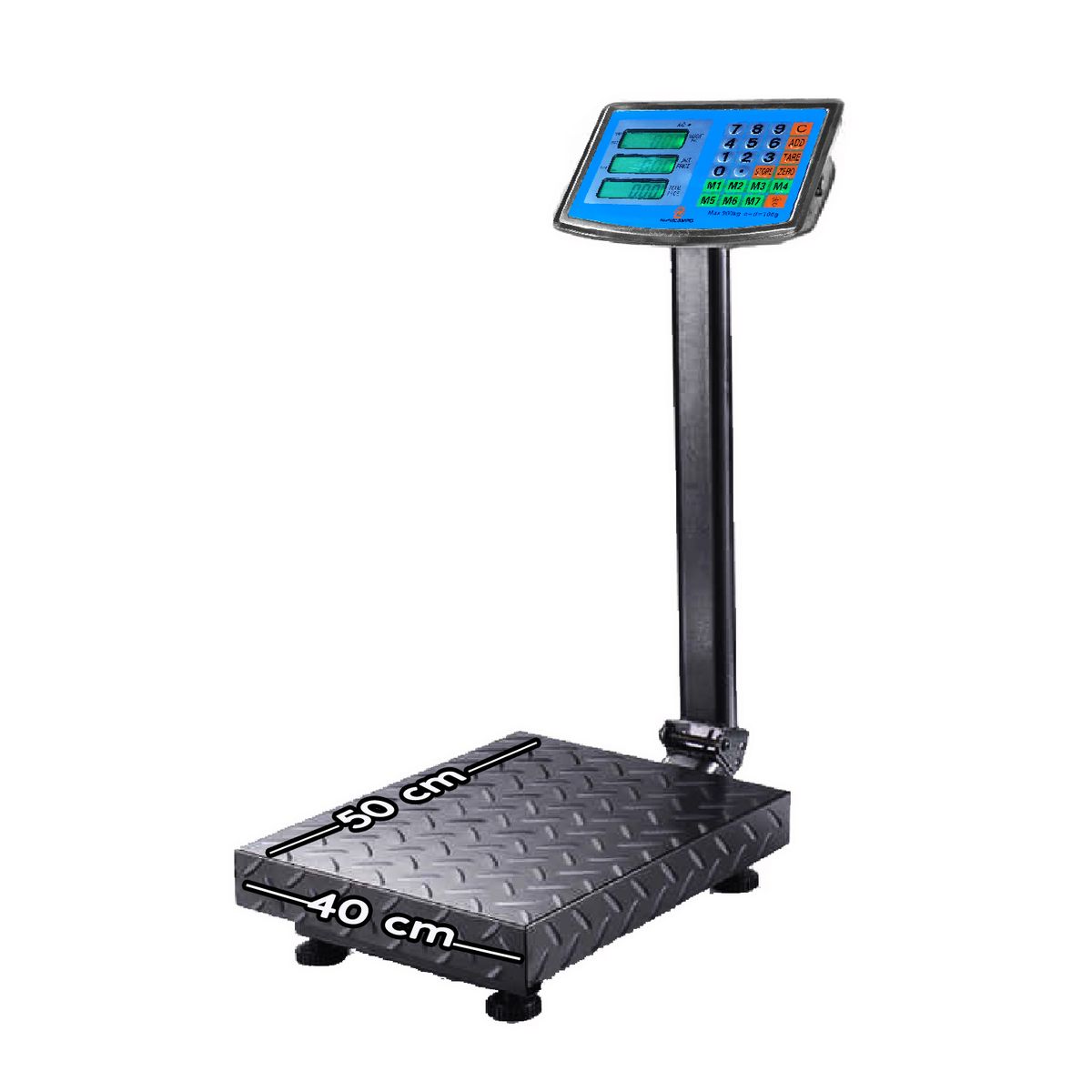 GENERICO - Balanza Industrial 300 Kg con Plataforma TCS-300KG