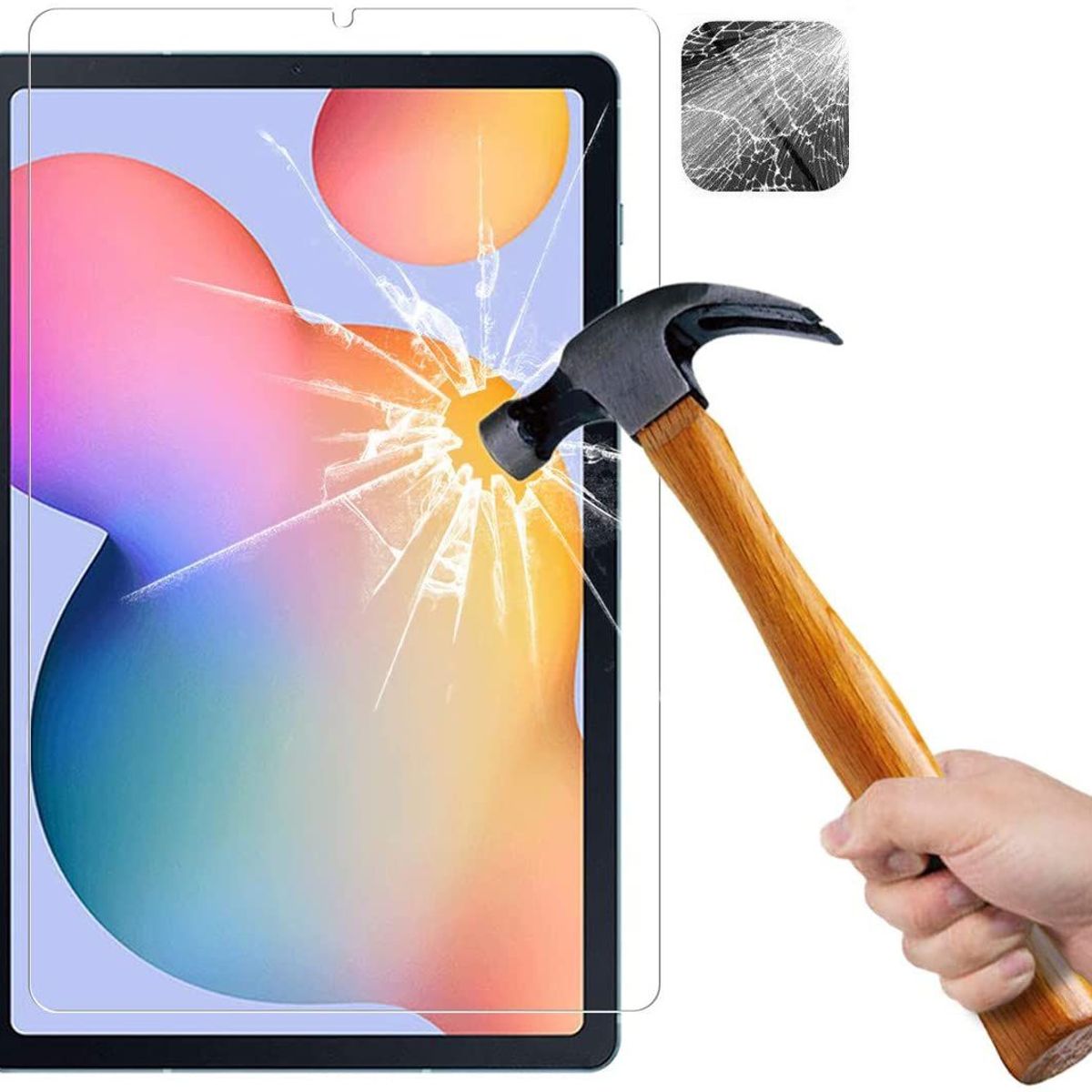 GENERICO - Mica de Vidrio templado para Samsung S6 Lite 10.4 SM-P610 SM-P613 P615