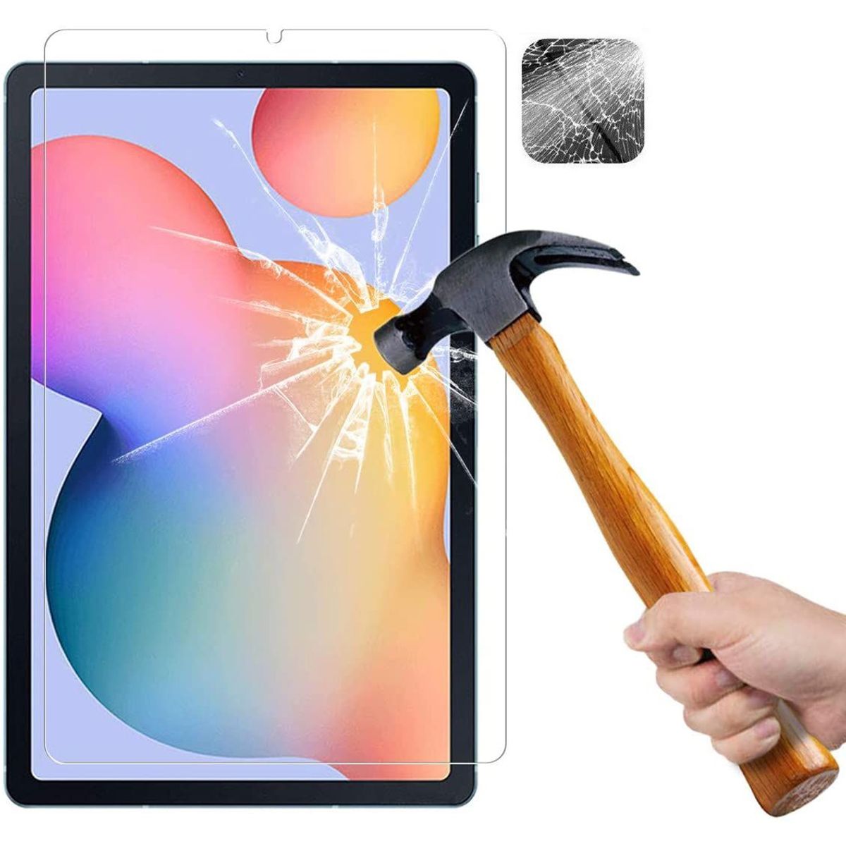 GENERICO - Mica de Vidrio templado para Samsung S6 Lite 10.4 SM-P610 SM-P613 P615