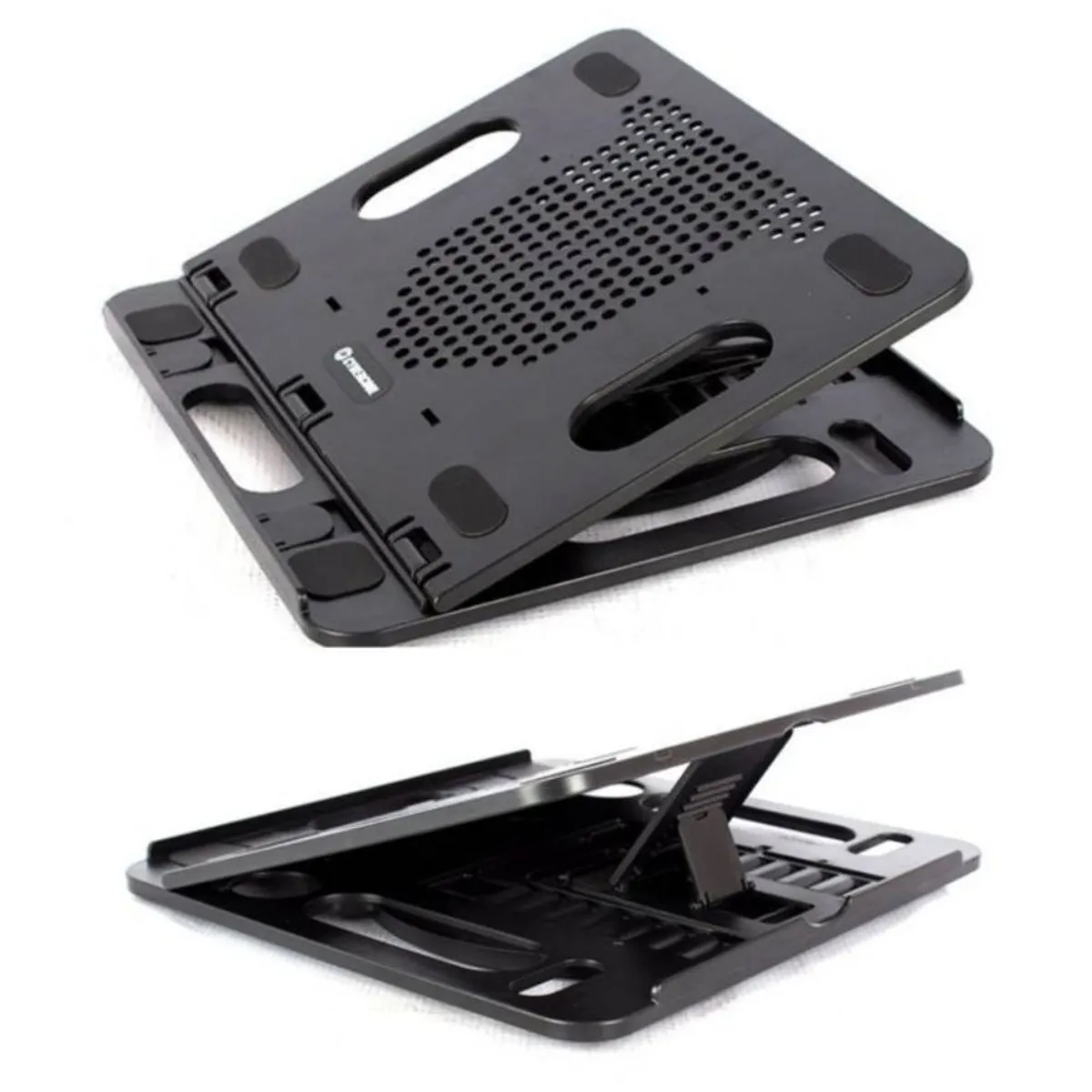 CYBERCOOL - Cooler Para Laptop de hasta 15.6 Pulgadas Cybercool 8 Niveles Ha-E6