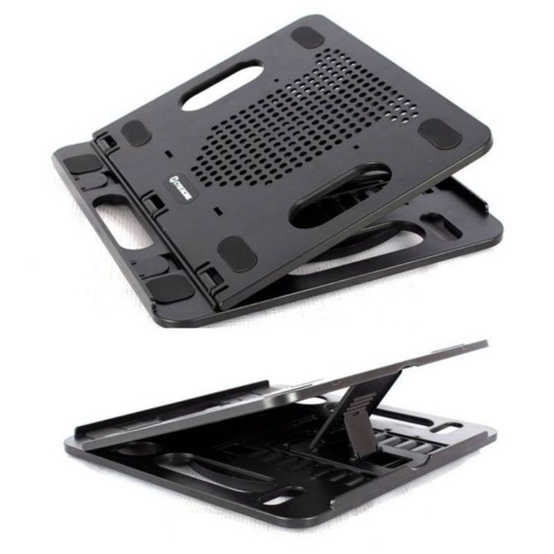 CYBERCOOL - Cooler Para Laptop de hasta 15.6 Pulgadas Cybercool 8 Niveles Ha-E6