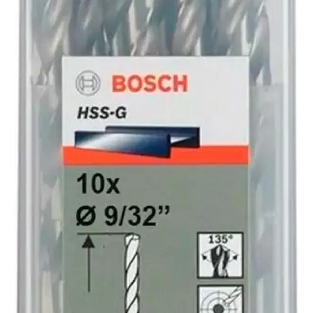 BOSCH - Bosch Broca Metal HSS-G X10U  7.1mm 9/32"