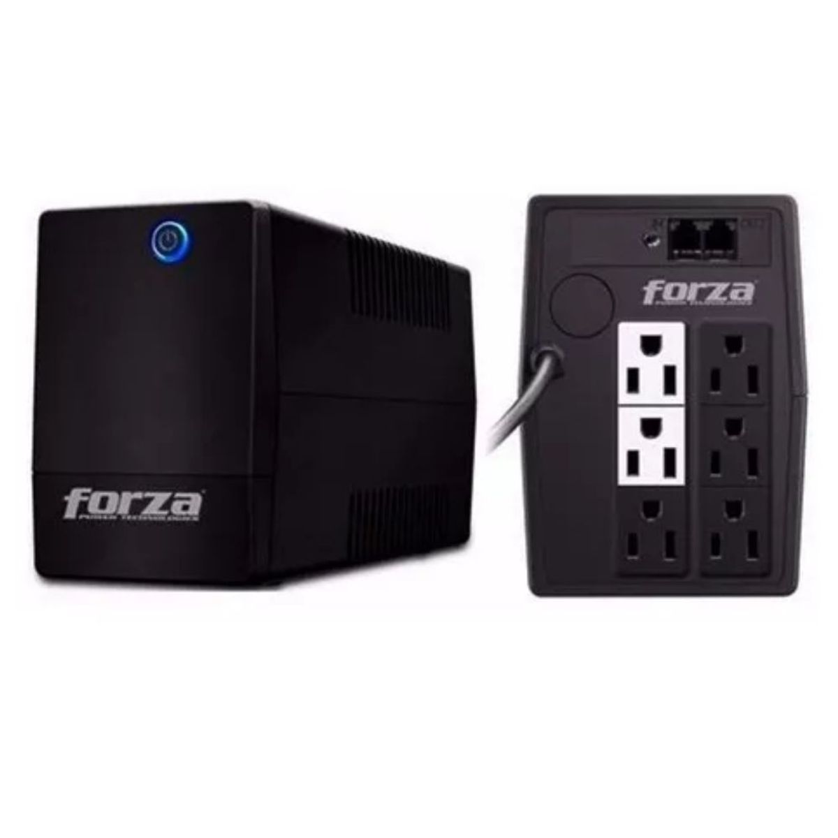 FORZA - UPS FORZA 250W 6 TOMAS 500VA NT-512U RJ11 BLACK