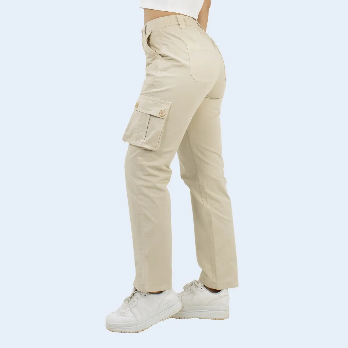 PARADA 111 - PANATALÓN CARGO CINTURA MUJER PARADA111 MARIE