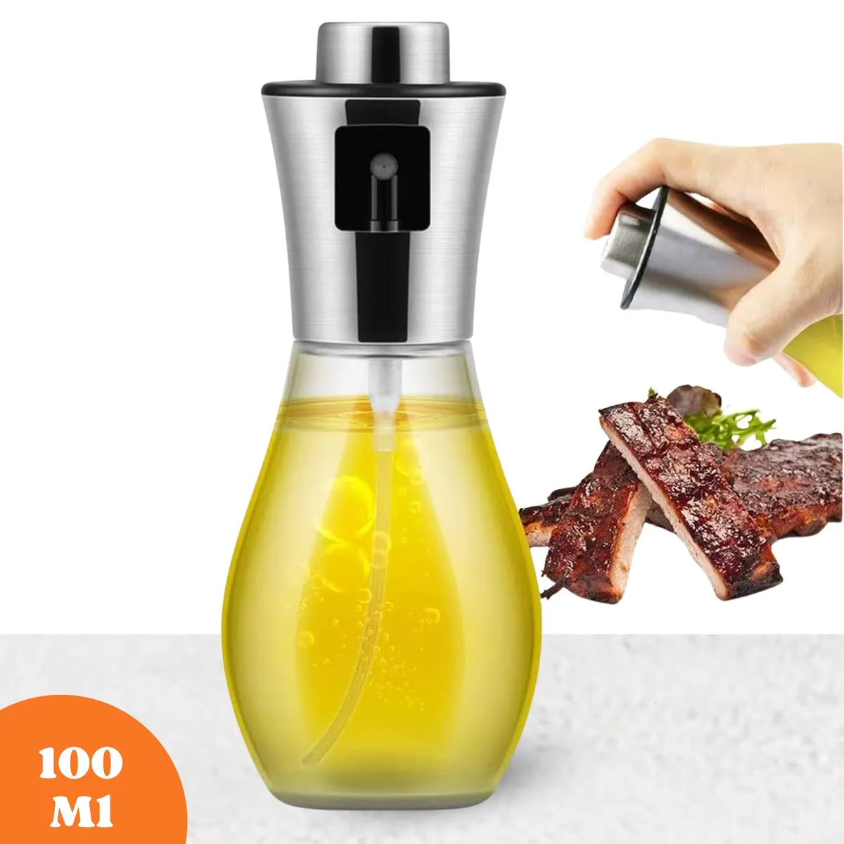 GENERICO - Spray de aceite para tu cocina plata