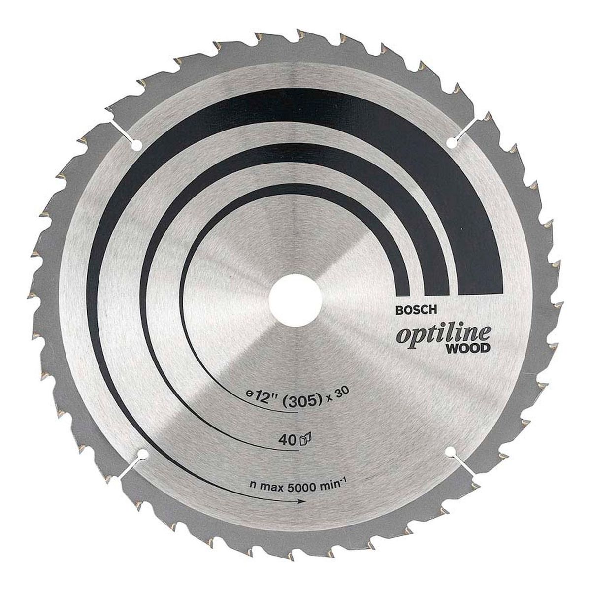 BOSCH - Disco Sierra Bosch 12 X 40D Optiline