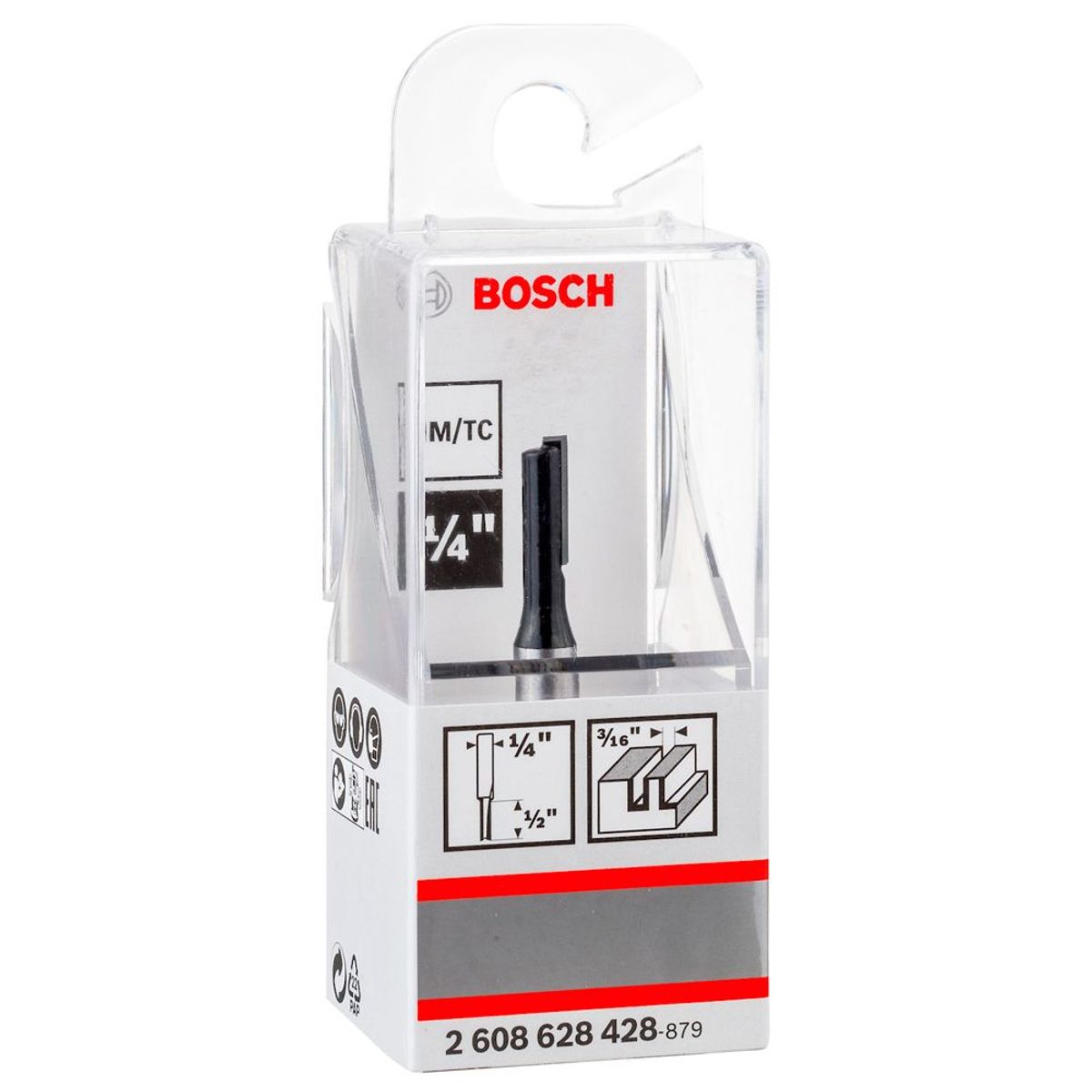 BOSCH - Fresa Bosch Ranura Recta 316 1 Filo