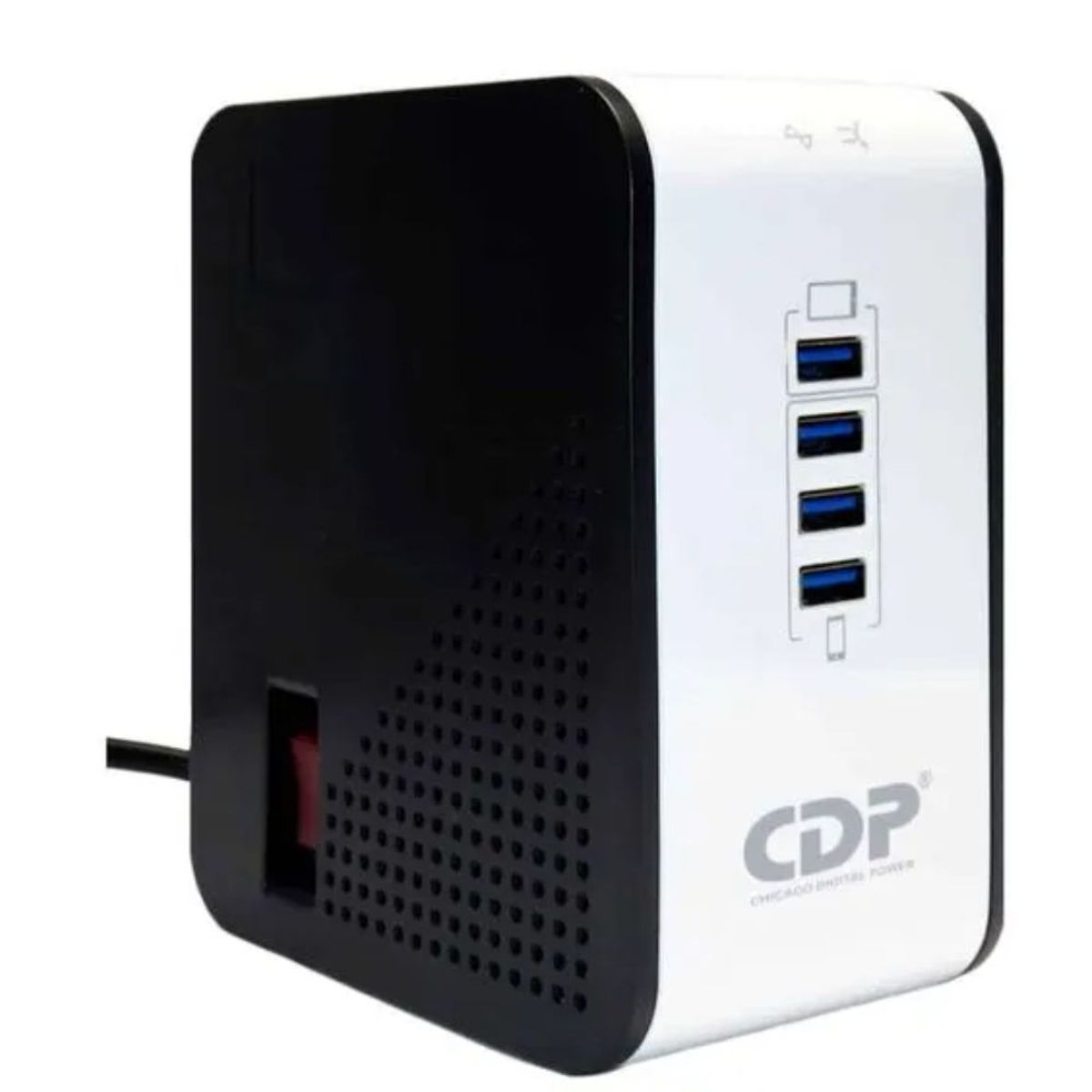 CDP - ESTABILIZADOR CDP R2CU-AVR1008i 1000VA/500W, 8 TOMAS, 4 USB