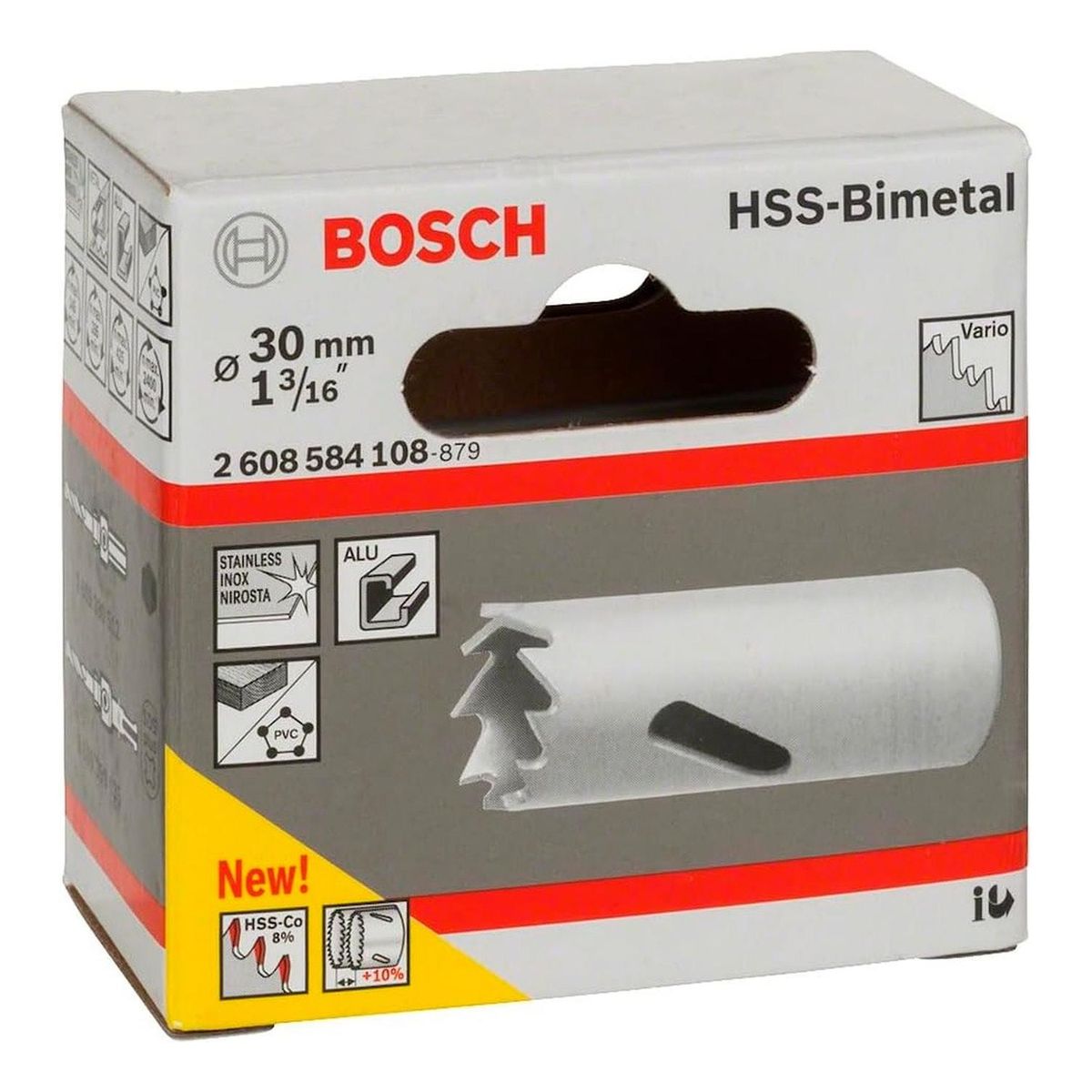 BOSCH - Sierra Bosch Copa Cobaltada Bimetal 30mm 1316
