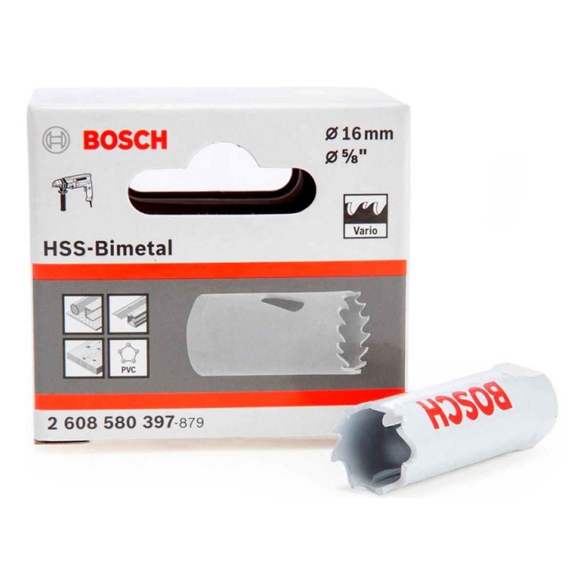 BOSCH - Sierra Copa Bimetal 16Mm  5/8"
