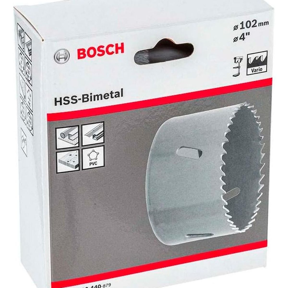 BOSCH - Sierra Copa Bimetal 102mm  4"