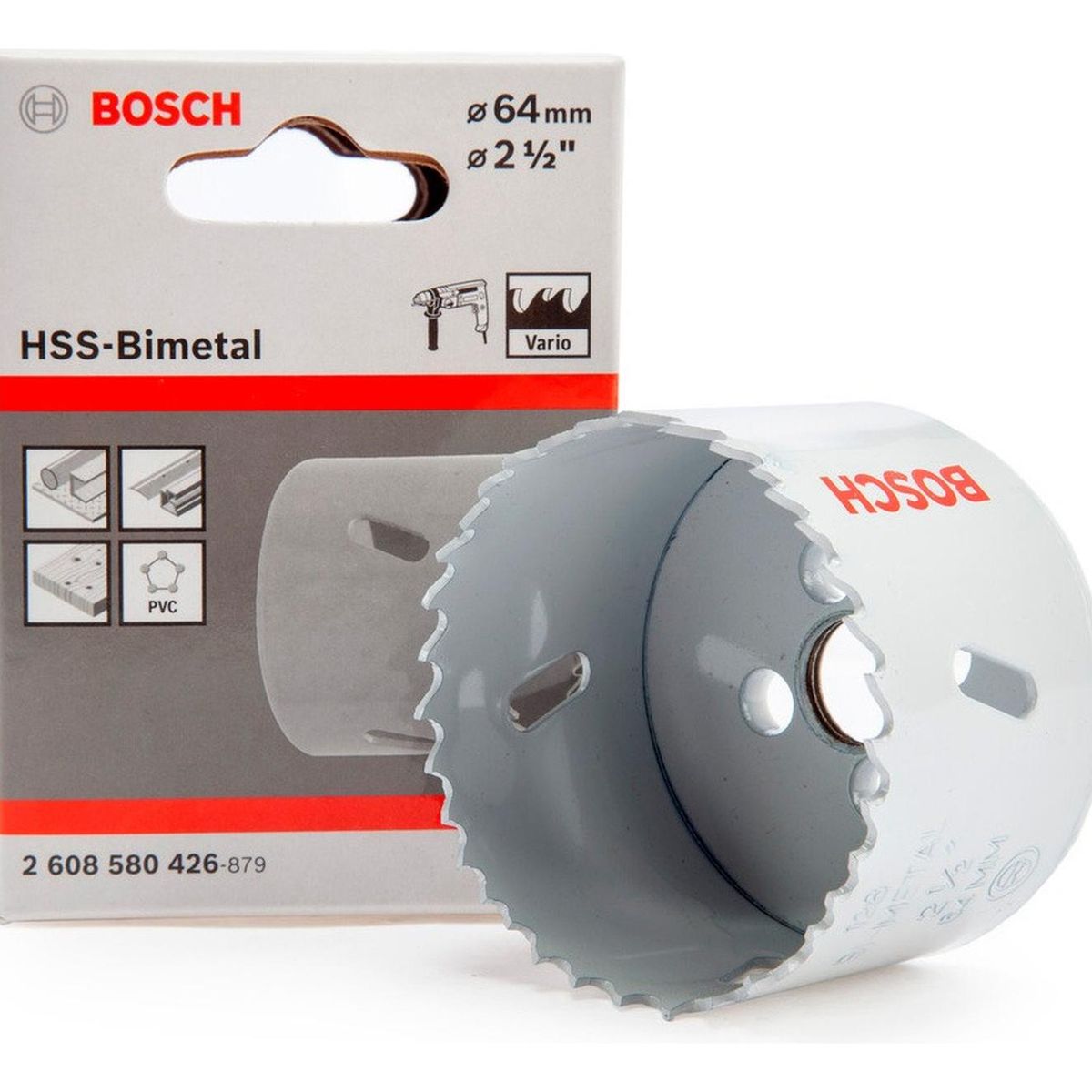 BOSCH - Sierra Copa Bimetal 64Mm  2-1/2"