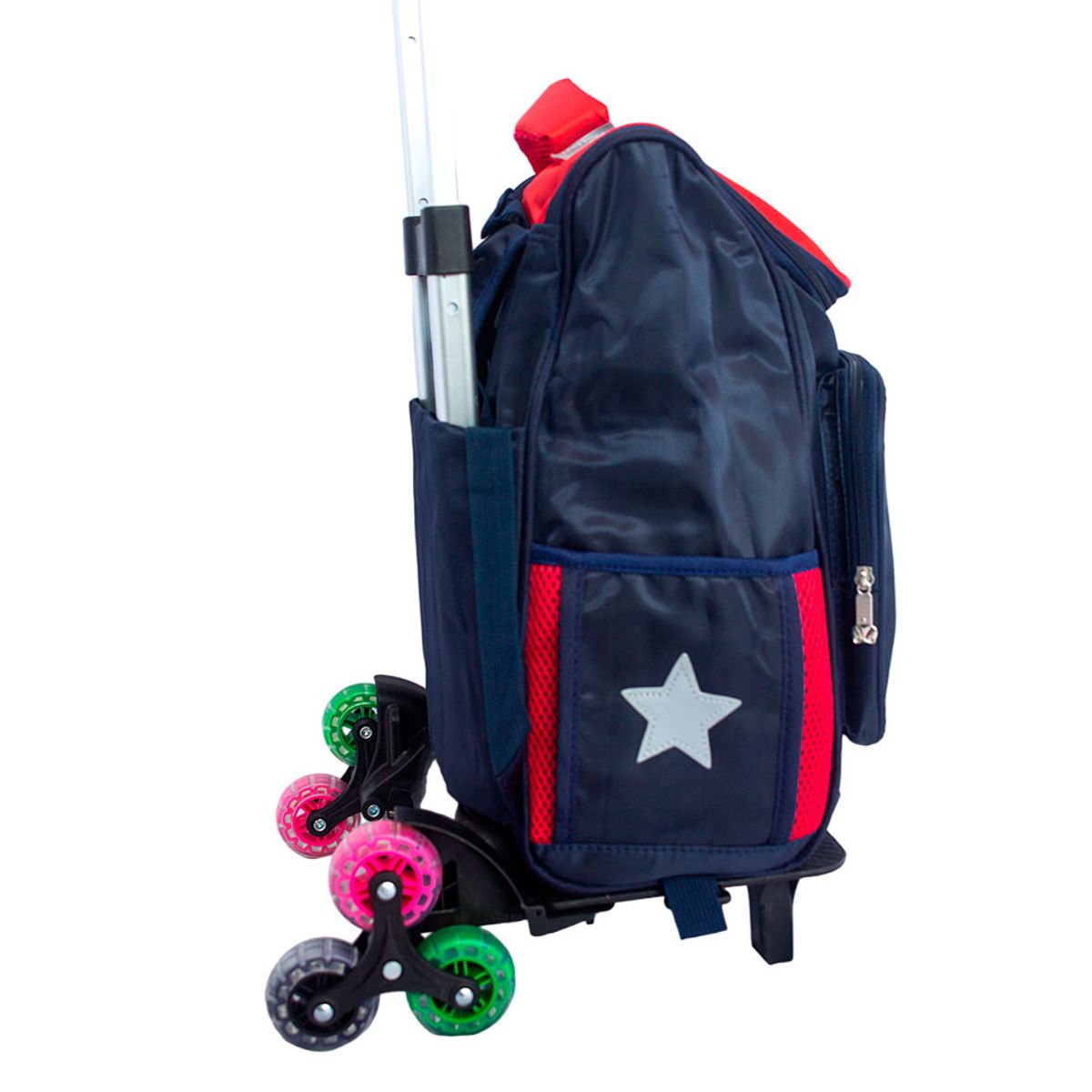 GENERICO - Mochila Escolar para Niños Con Ruedas Modelo Osito Kids