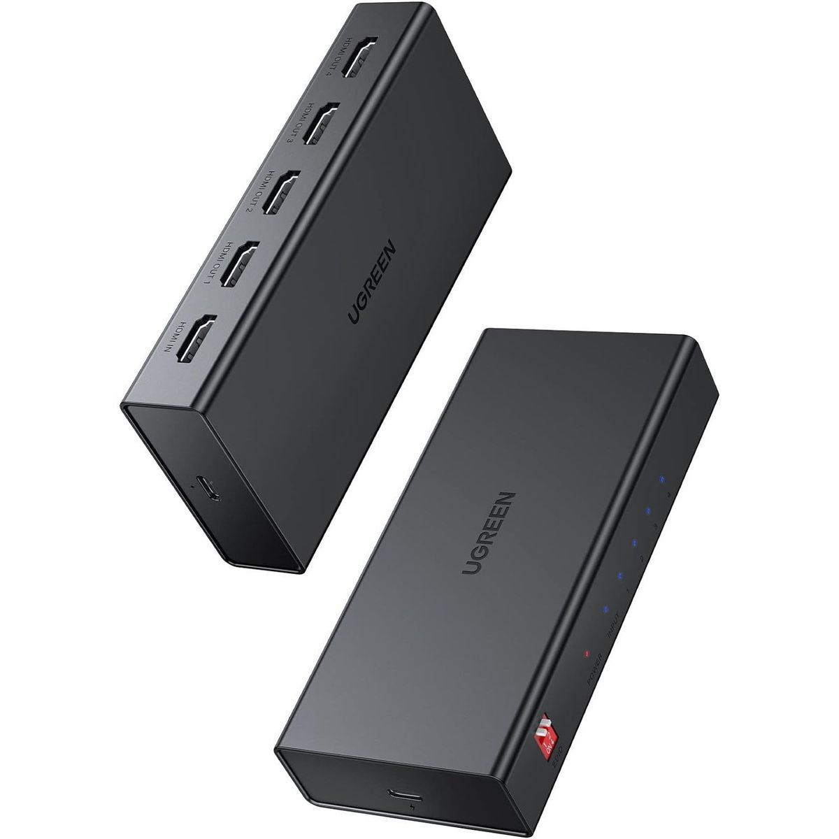UGREEN - Ugreen Splitter 4x HDMI 4K@60Hz HDCP HDR Xbox PS5 CM570 - 90514