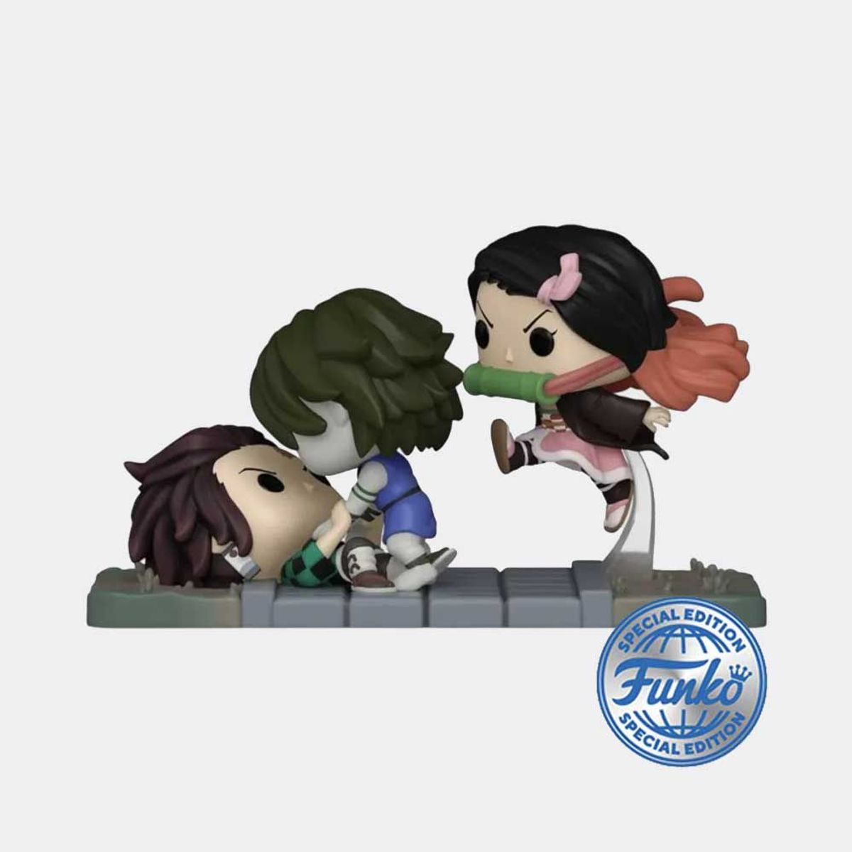 FUNKO - FUNKO POP DEMON SLAYER - TANJIRO & NEZUKO VS TEMPLE DEMON SE