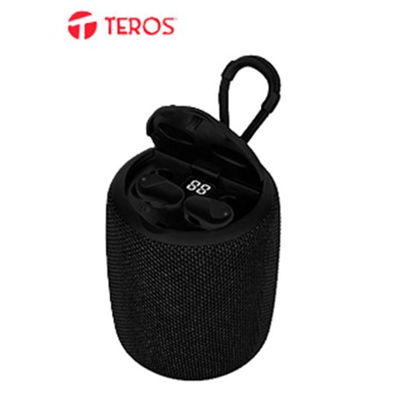 TEROS - Parlante Y Audifono Inalambricos 2 en 1 Teros TE-6033N