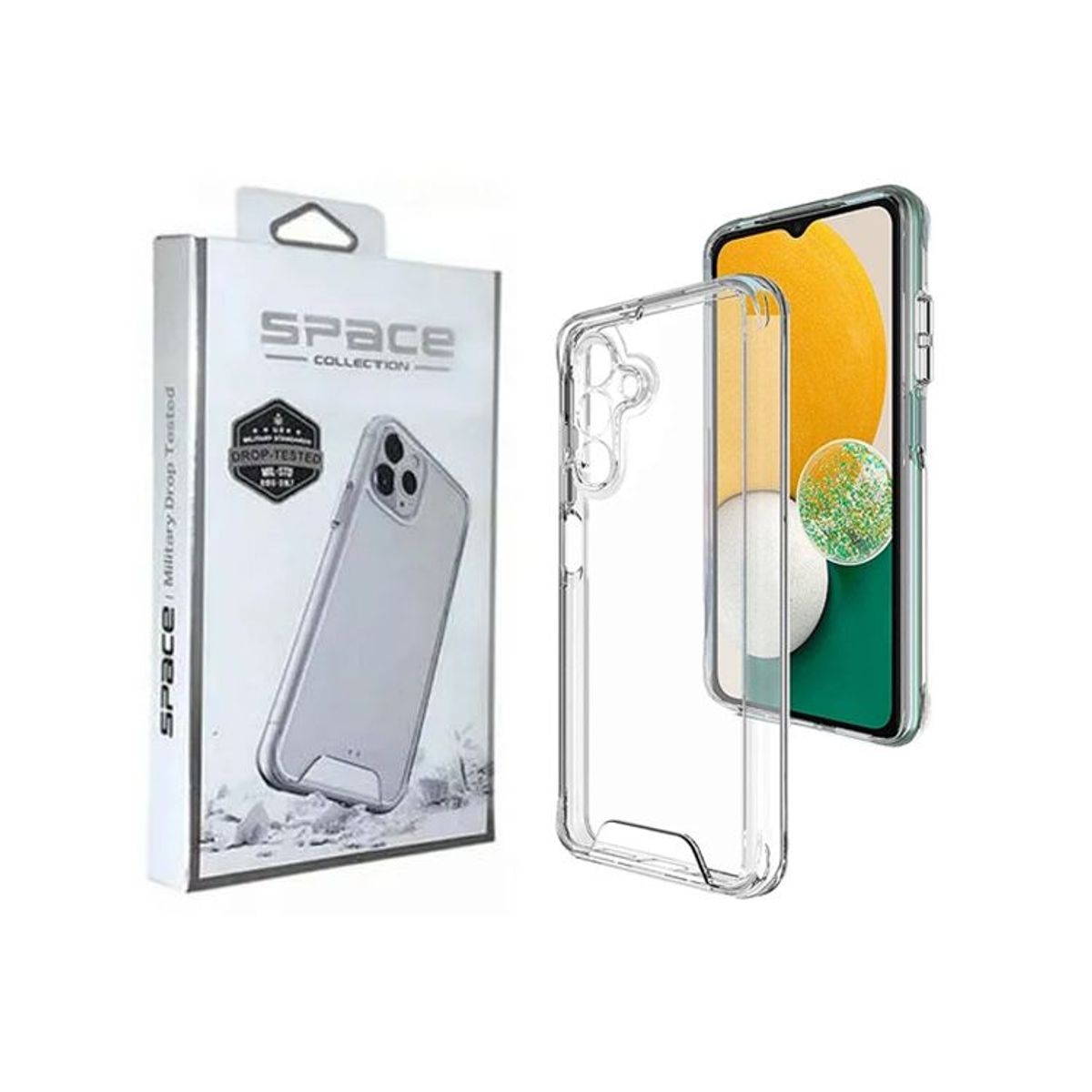 SPACE - Case Space Anticaida Samsung A15 Transparente