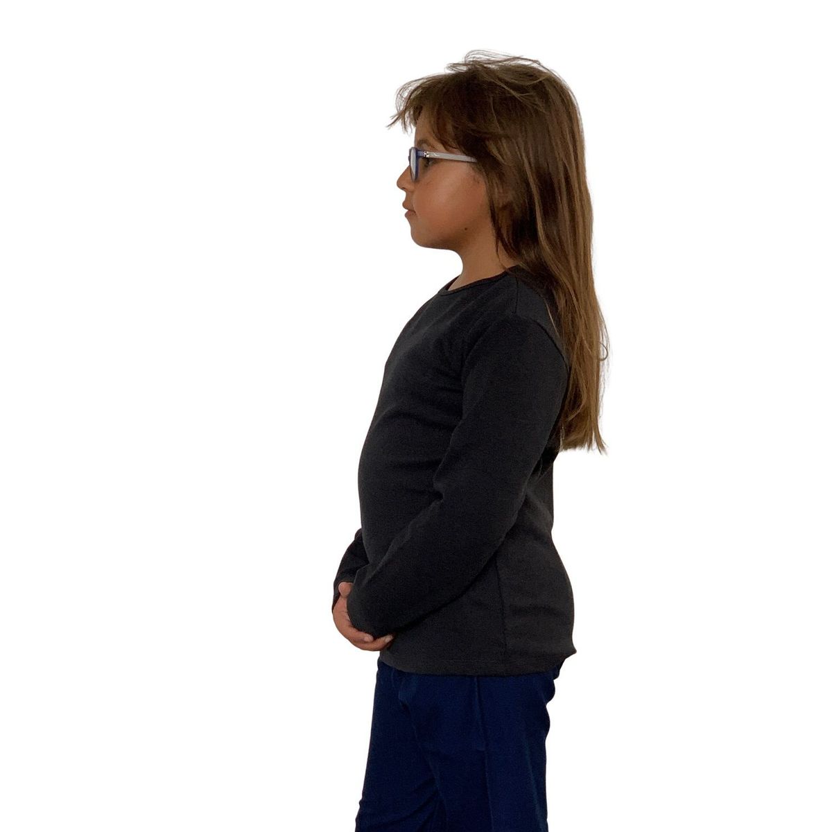 RED CARROT - Polo chompa color plomo