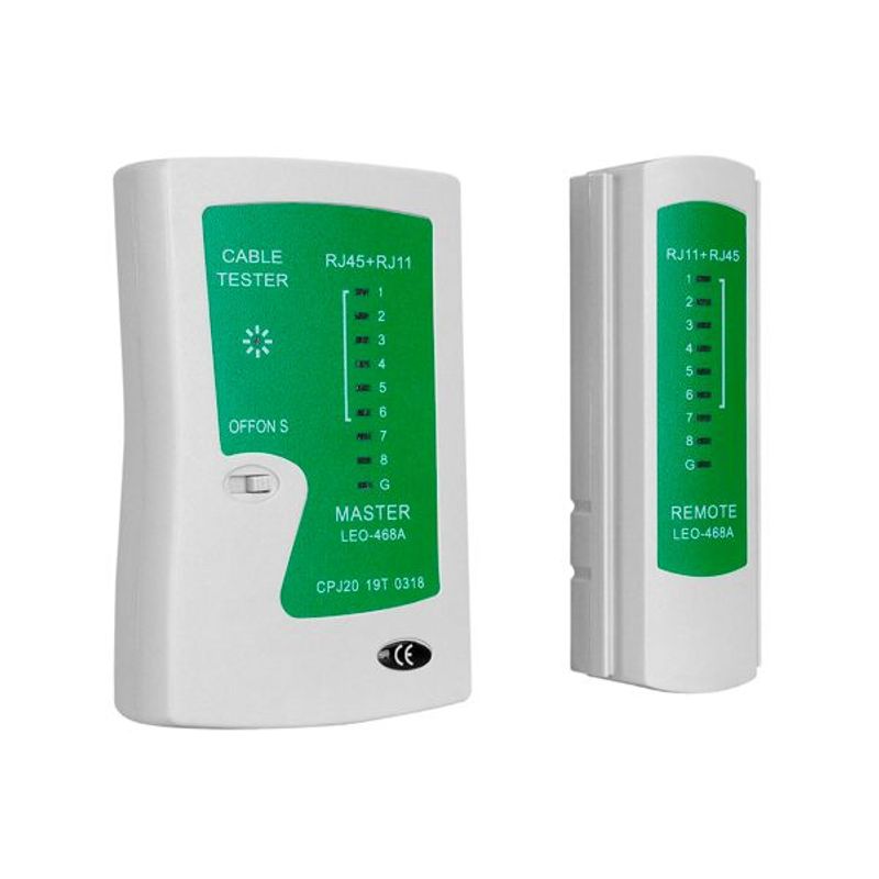 AMERICAN NET - Testeador para Cable de Red RJ45 LEO-468A American Net