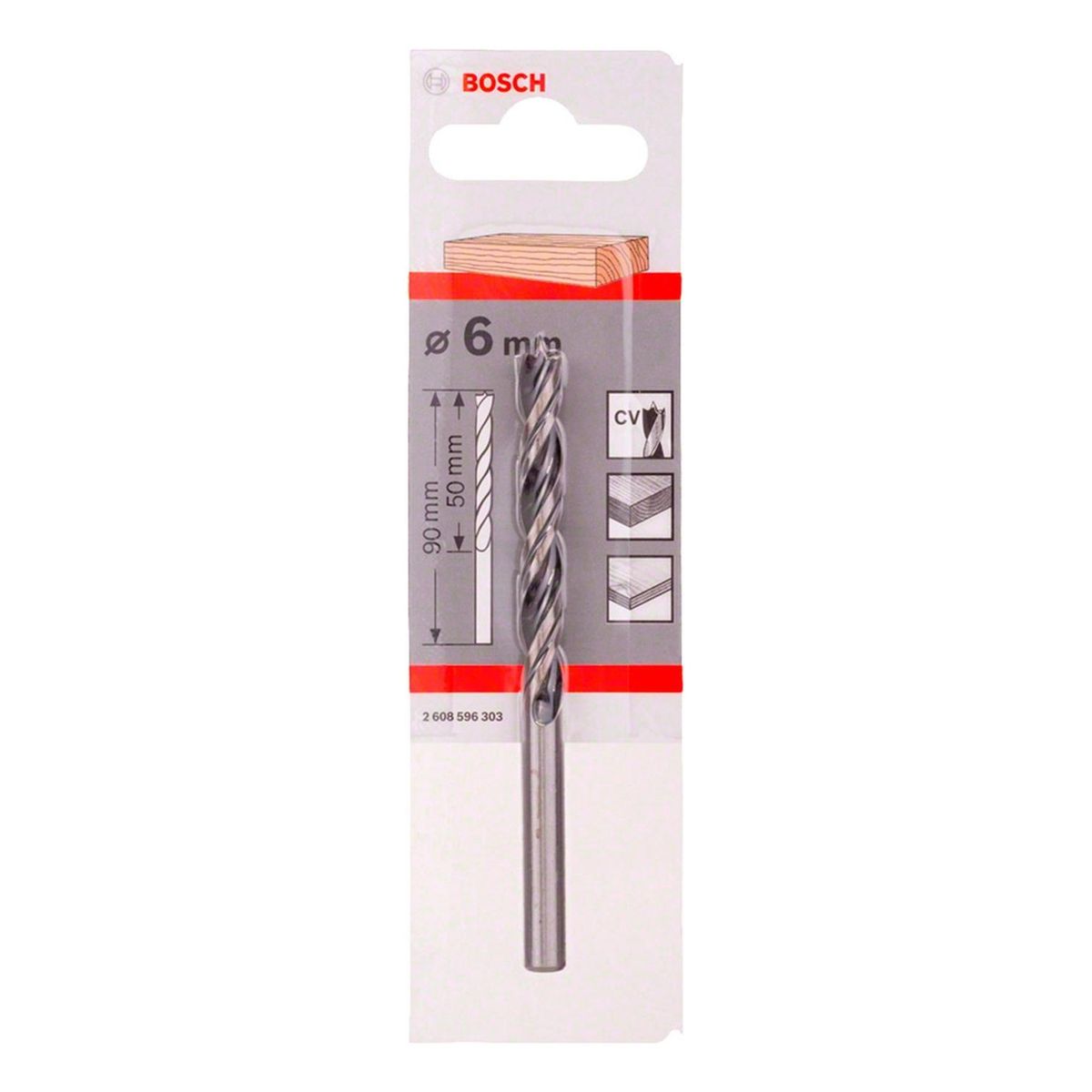 BOSCH - Bosch Broca Madera 6mm XU