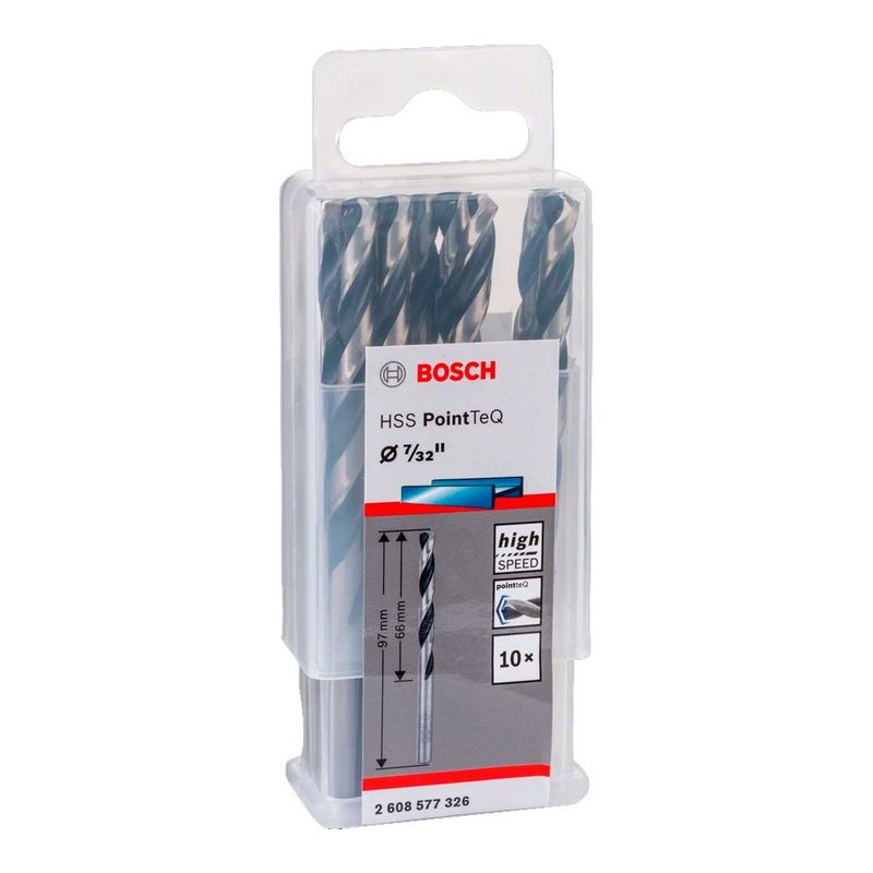 BOSCH - Bosch Broca Metal HSS PointTeQ CjaX10  7/32"