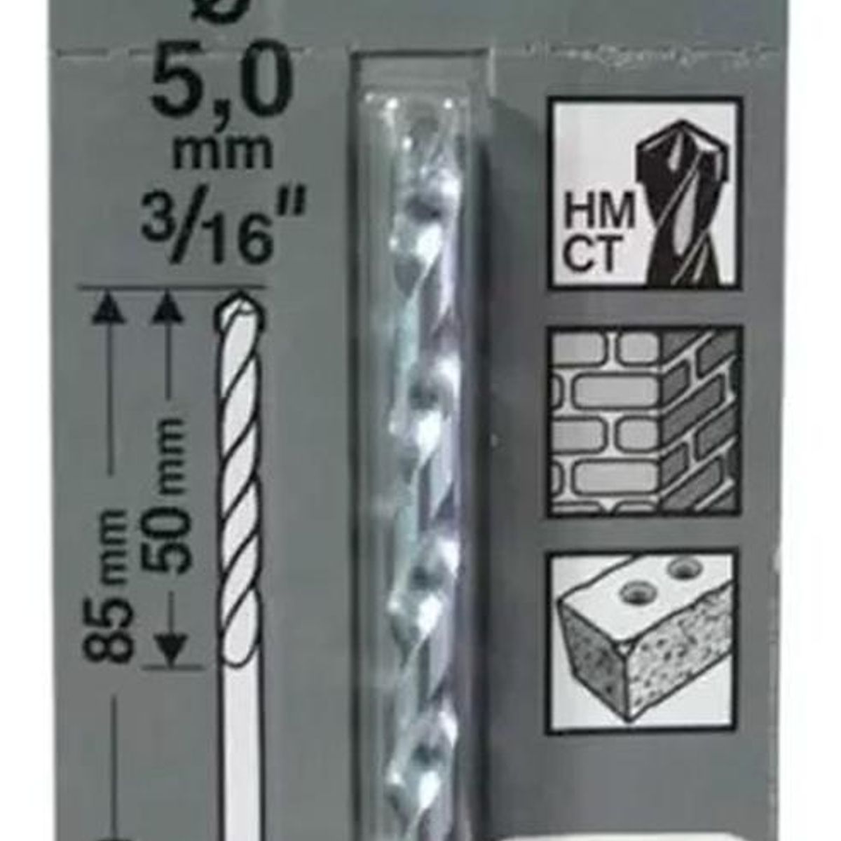 BOSCH - Bosch Broca Muro Concreto CYL-1  5.0 X 85